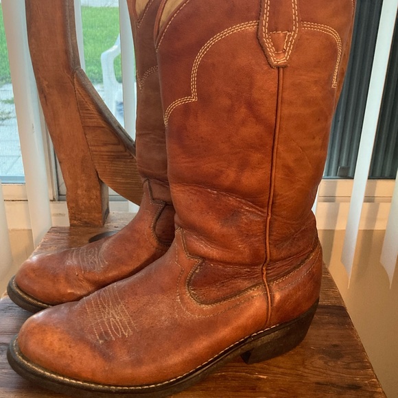 💓SOLD💓Mens Cowboy Boots Size 10 Wide - Picture 8 of 10